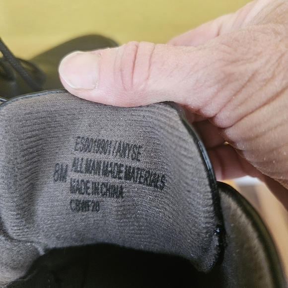 Womens Black Leather Chukka Boots By Sofft Size 8M - Picture 5 of 6